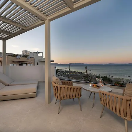 Elysian Beachfront Luxury With Jacuzzi - Sea & View - Adults Only Κως Πόλη